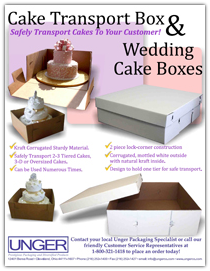 wedding cake boxes