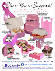 pink bakery packaging